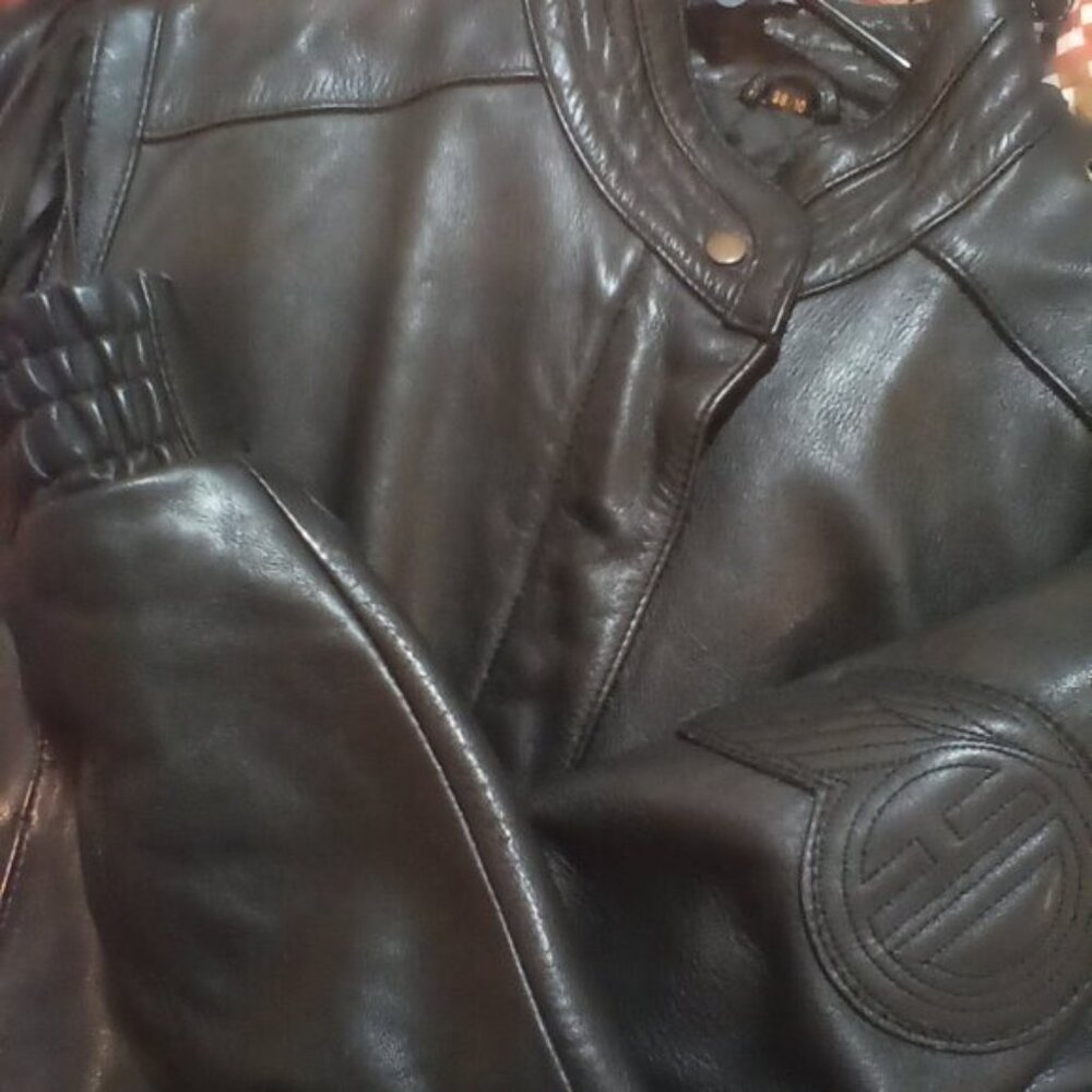 Leather Fringe Biker Jacket